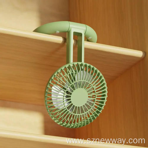 Qualitell Silent Storage Fan Rechargeable Mini Fan